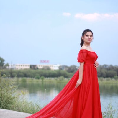 Trail Gown Red
